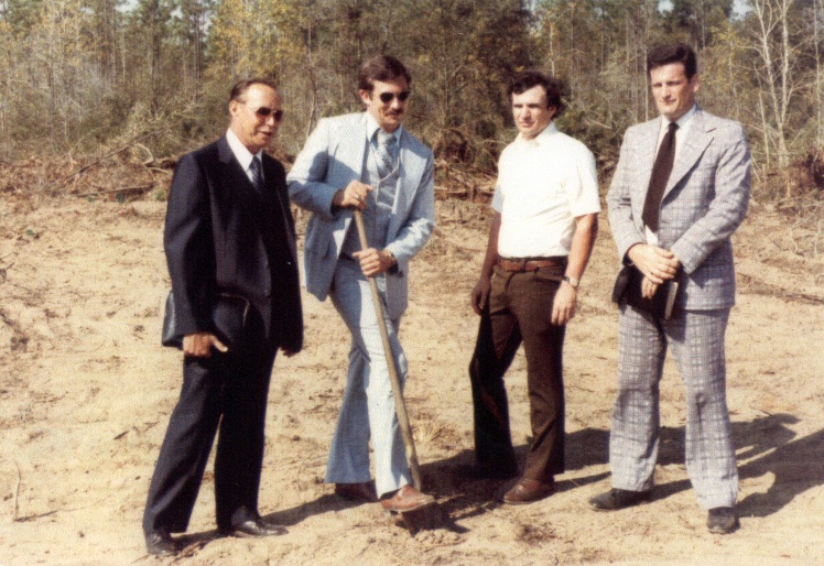 Groundbreaking on Avalon Blvd, 1982